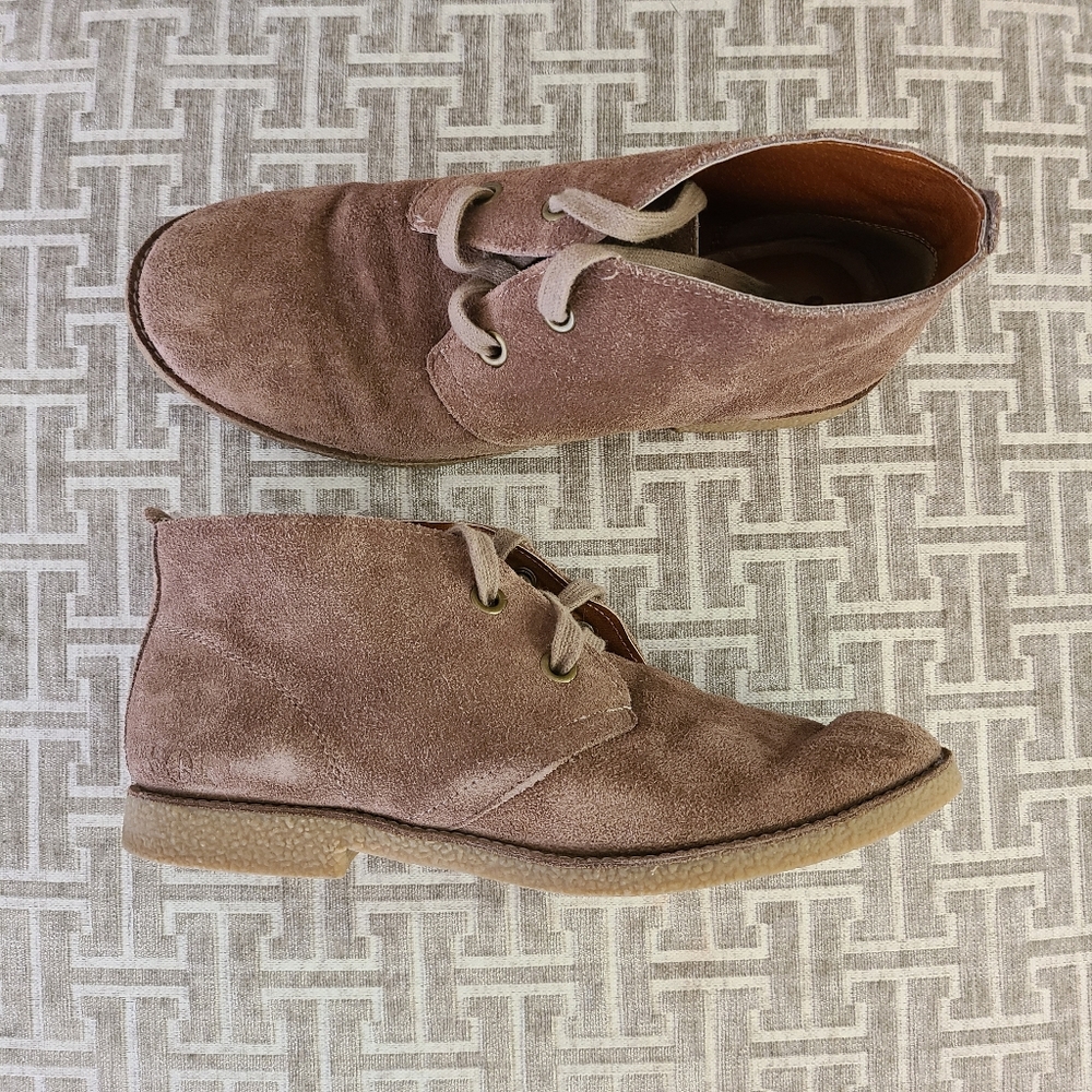 Lucky Brand Emilla Shoe- Tan Chukka Boot